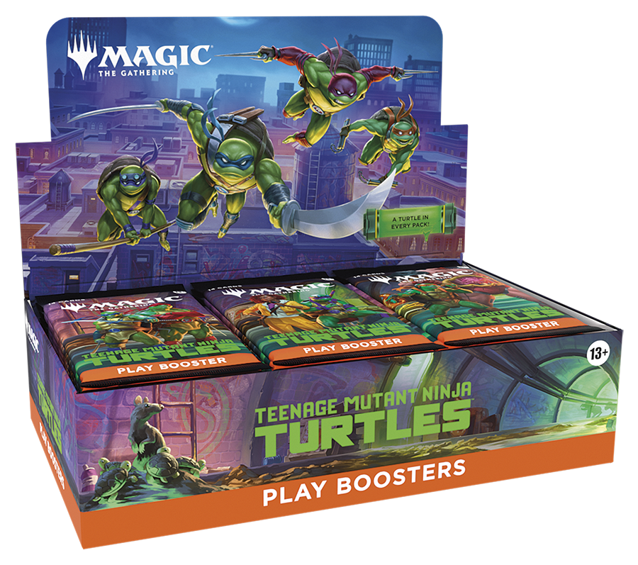 Magic Teenage Mutant Ninja Turtles Play-Booster Display Produkt