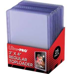Ultra Pro Regular Toploader 3" x 4" (25 Stück)
